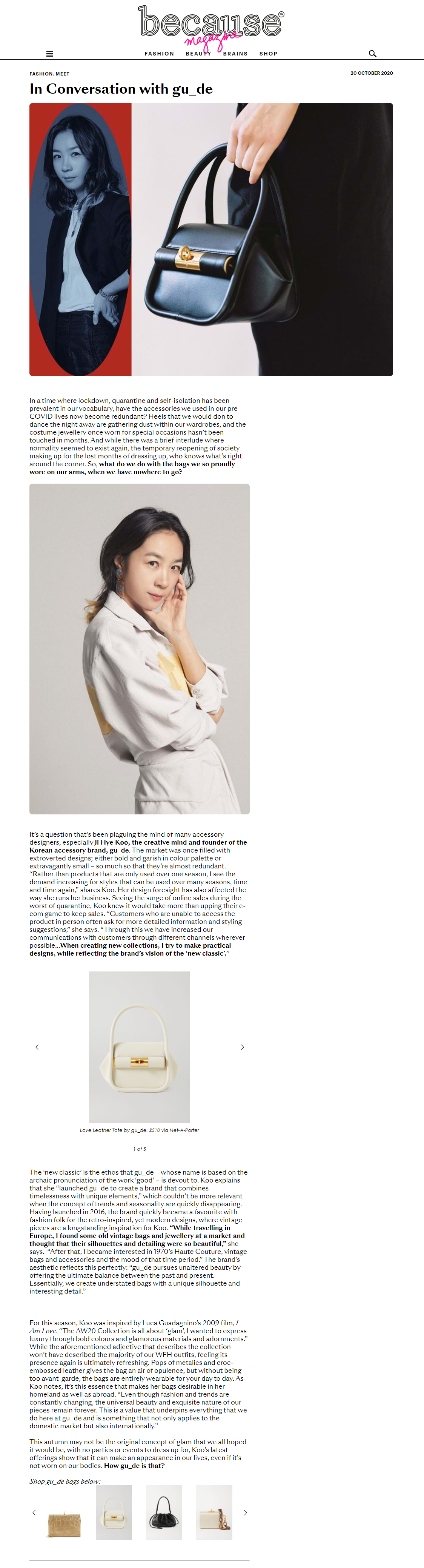 Because Magazine 20th October 2020 Online Issue