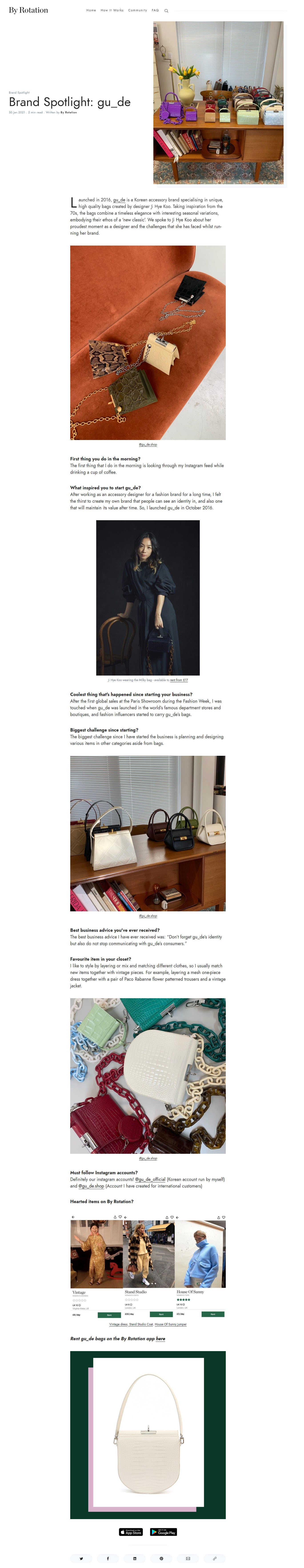 By Rotation 30th January 2021 Issue