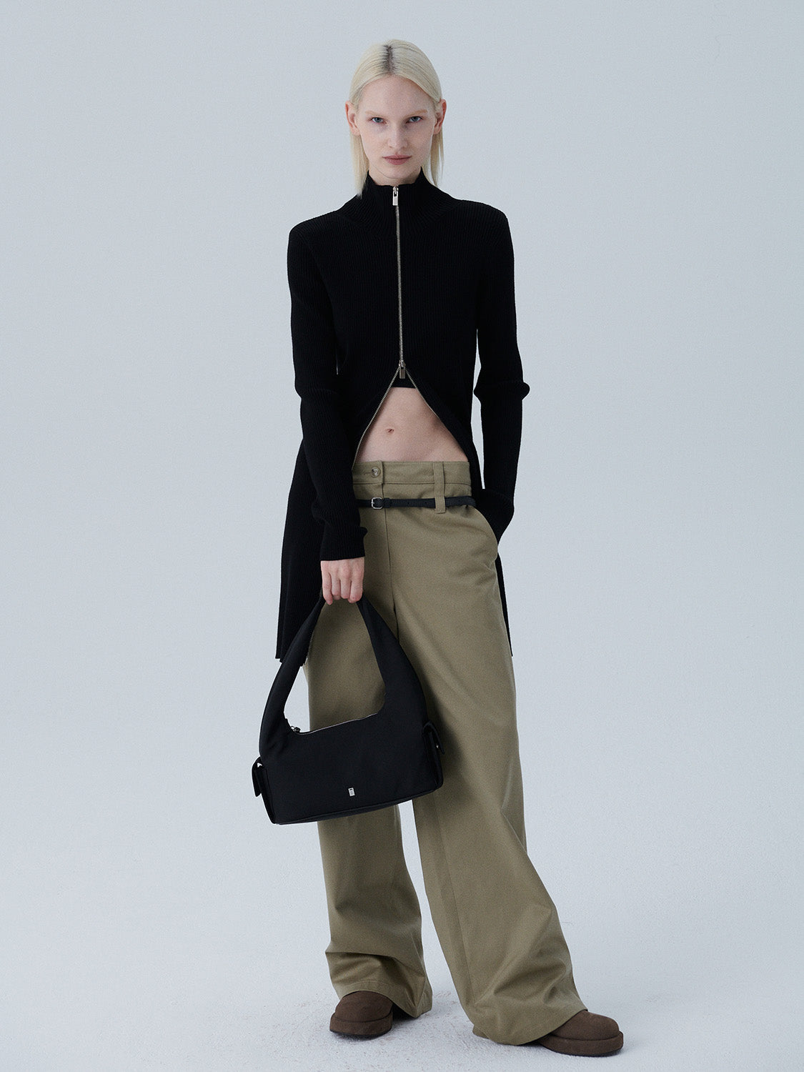 Romie Knit Cardigan - Black