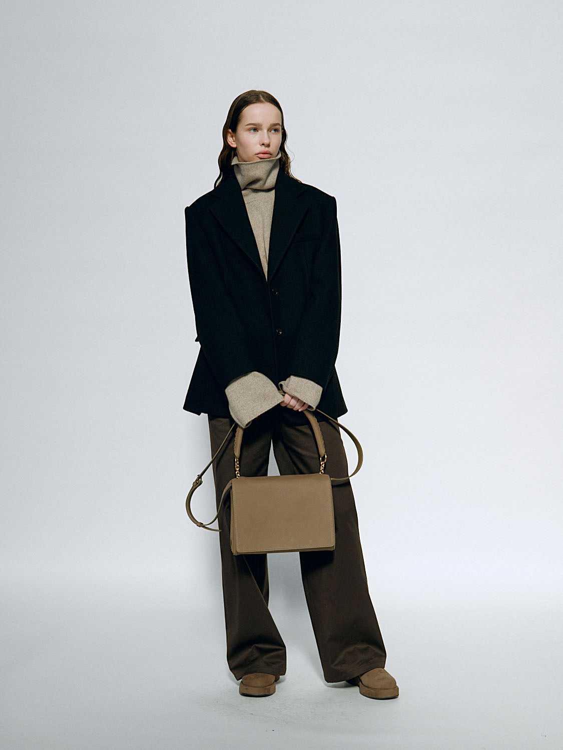 Fame Medium Bag - Coffee