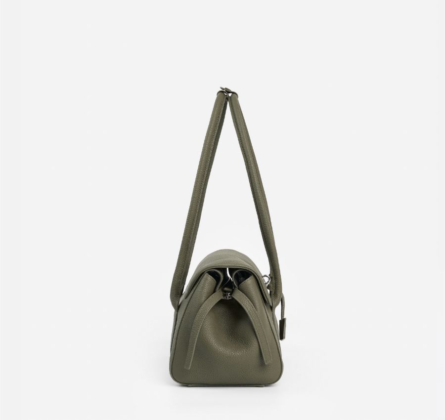 Journey S バッグ - チェスナット (スエード)