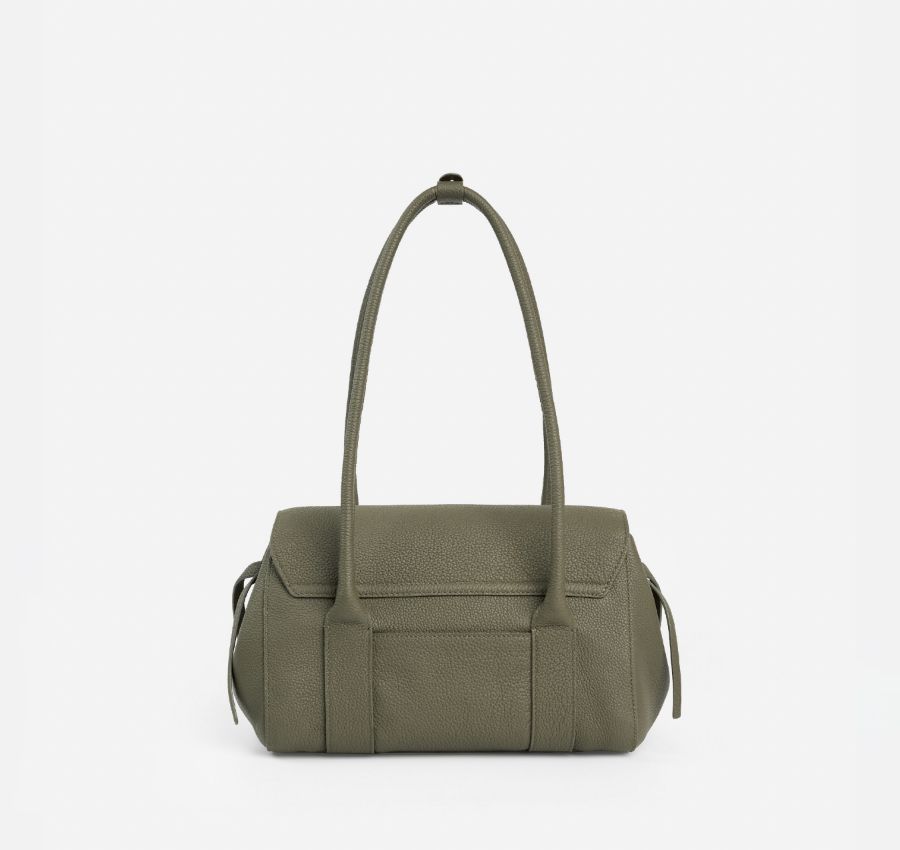 Journey S バッグ - チェスナット (スエード)