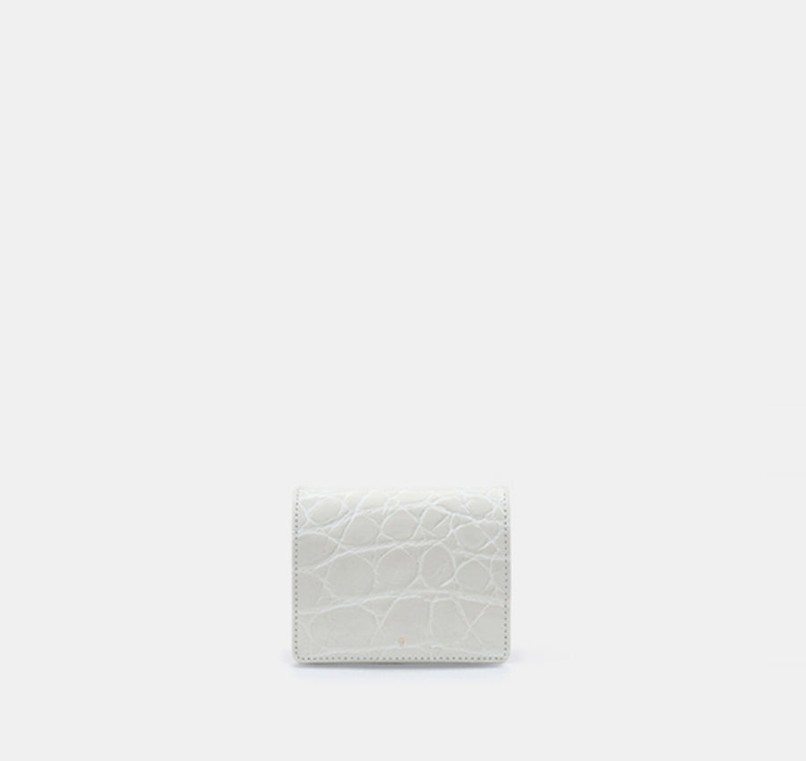 Tiny Bag - Cream (Croc Embossed)