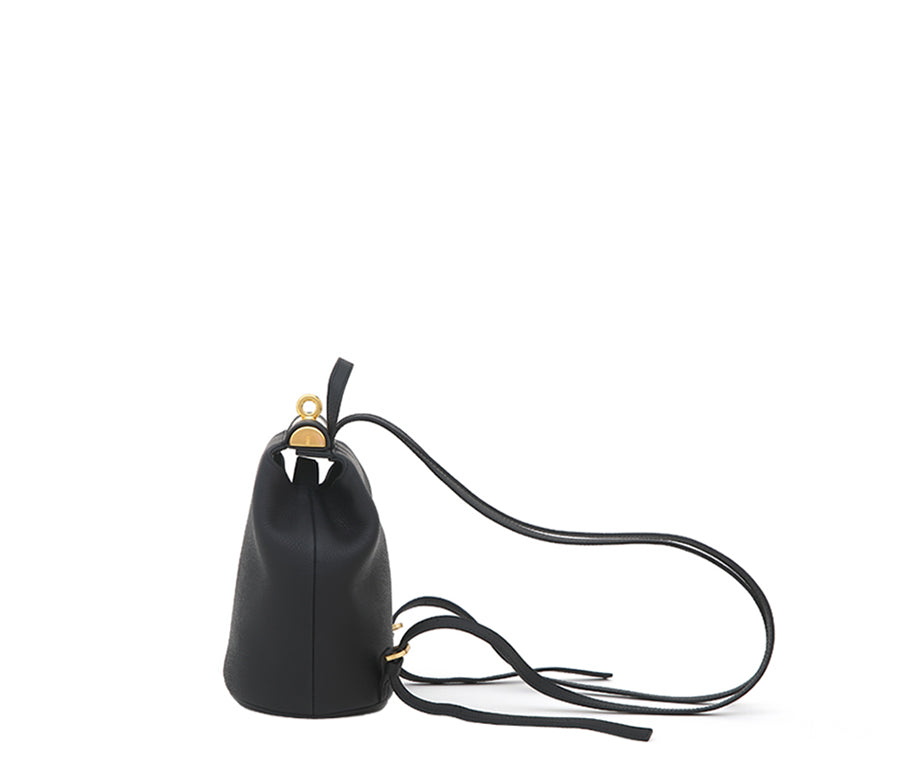 Mini Lowa Bag - Black (Gold Tone H/W)