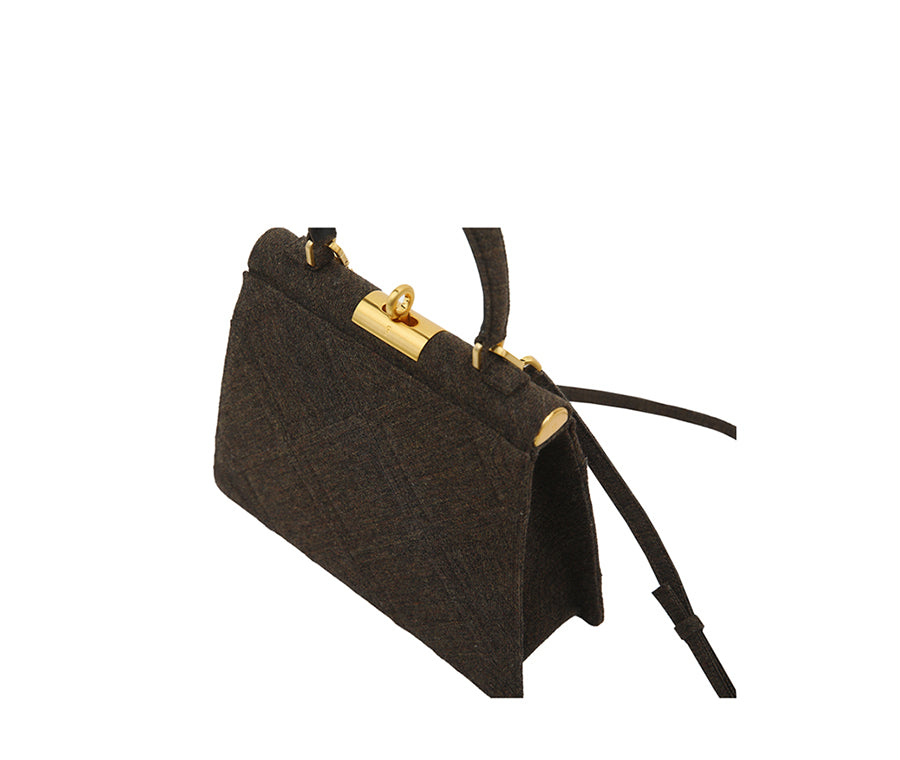 Rose Bag - Brown Grass