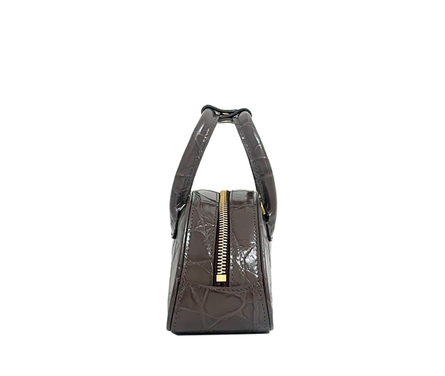 Barbie Bag - Less Brown (Croc Embossed)