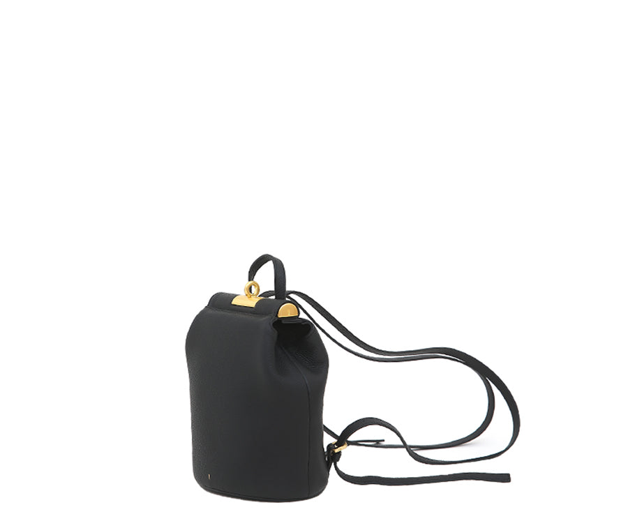 Mini Lowa Bag - Black (Gold Tone H/W)