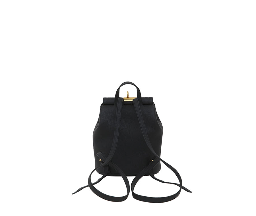 Mini Lowa Bag - Black (Gold Tone H/W)