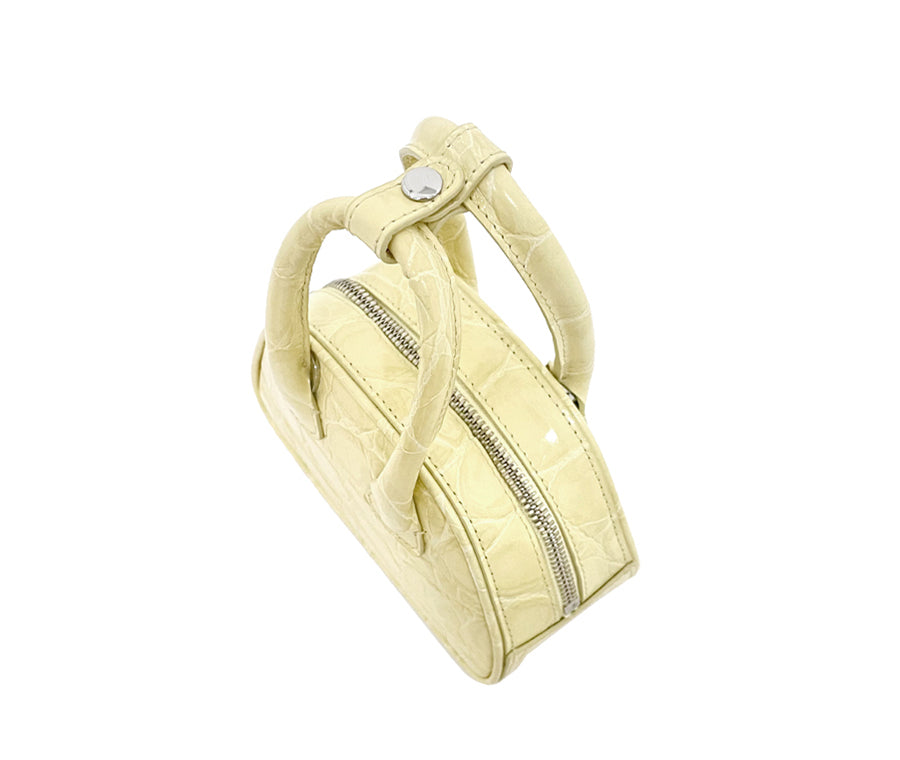 Barbie Bag - Lemonade (Croc Embossed)