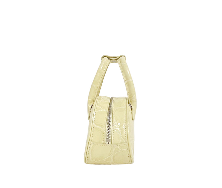 Barbie Bag - Lemonade (Croc Embossed)