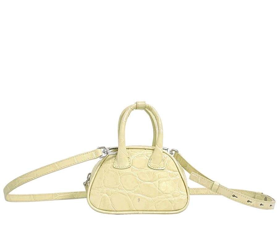 Barbie Bag - Lemonade (Croc Embossed)