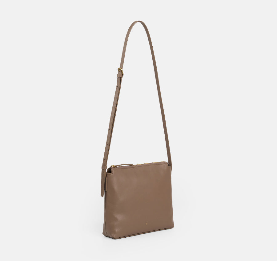 Bolsa Journey S - Castanha (Camurça)