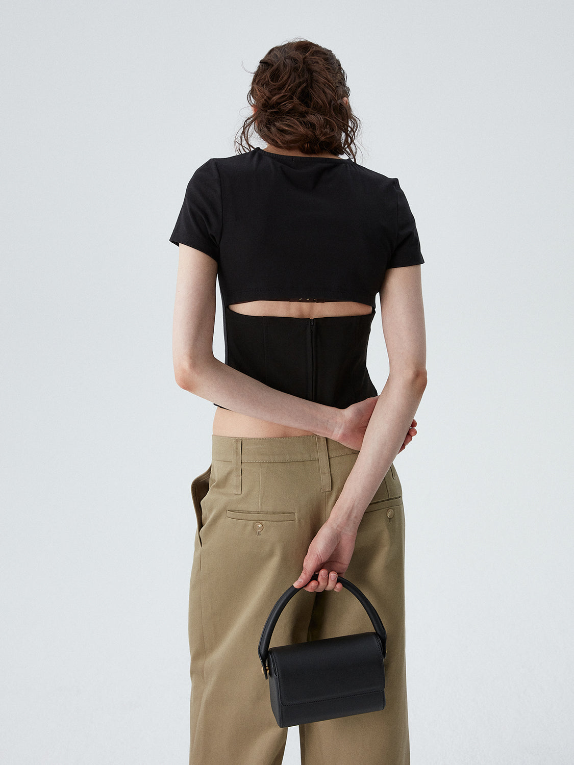 Fia Bustier Top - Black