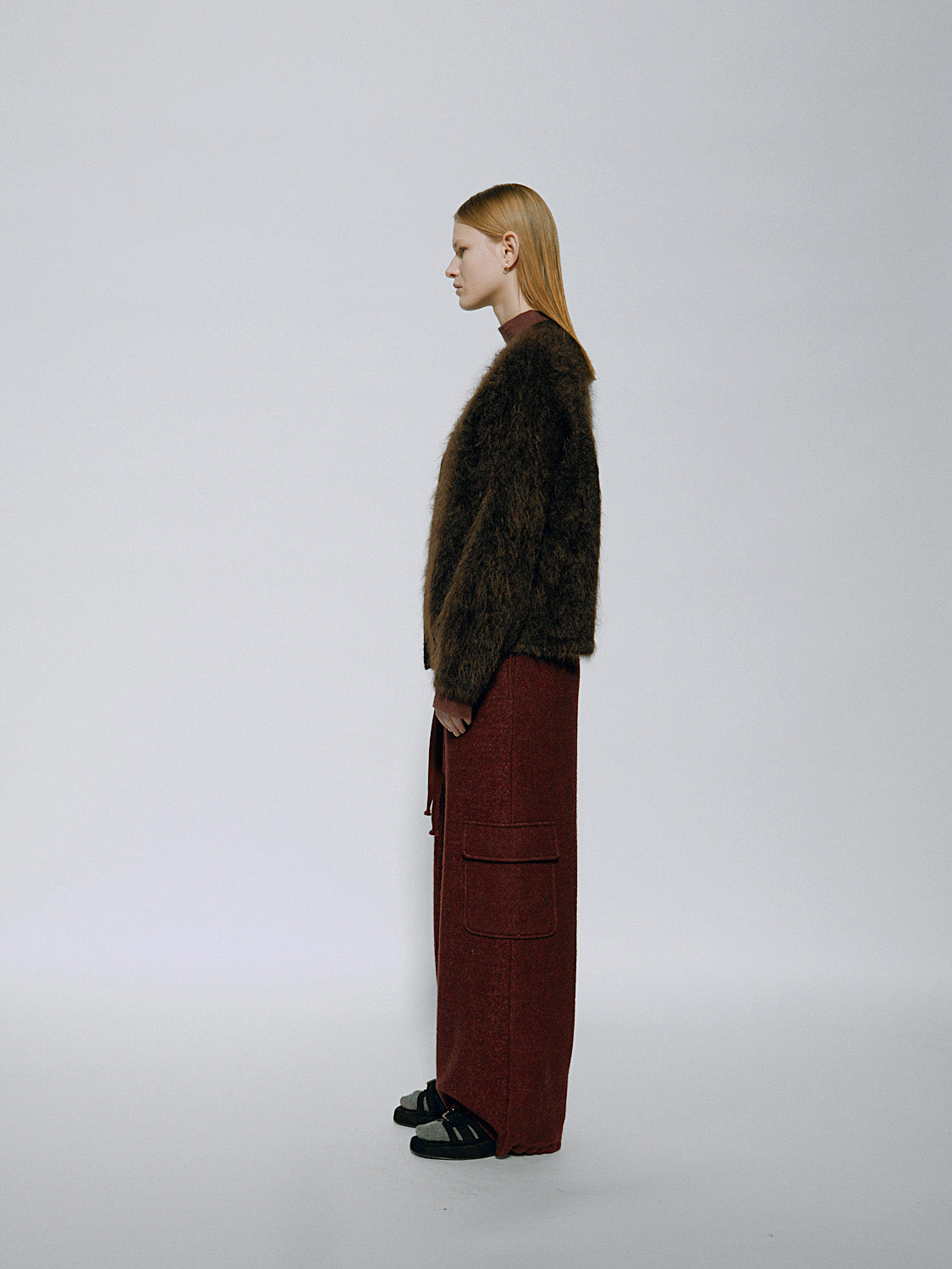 Gabi Knit Cardigan - Umber