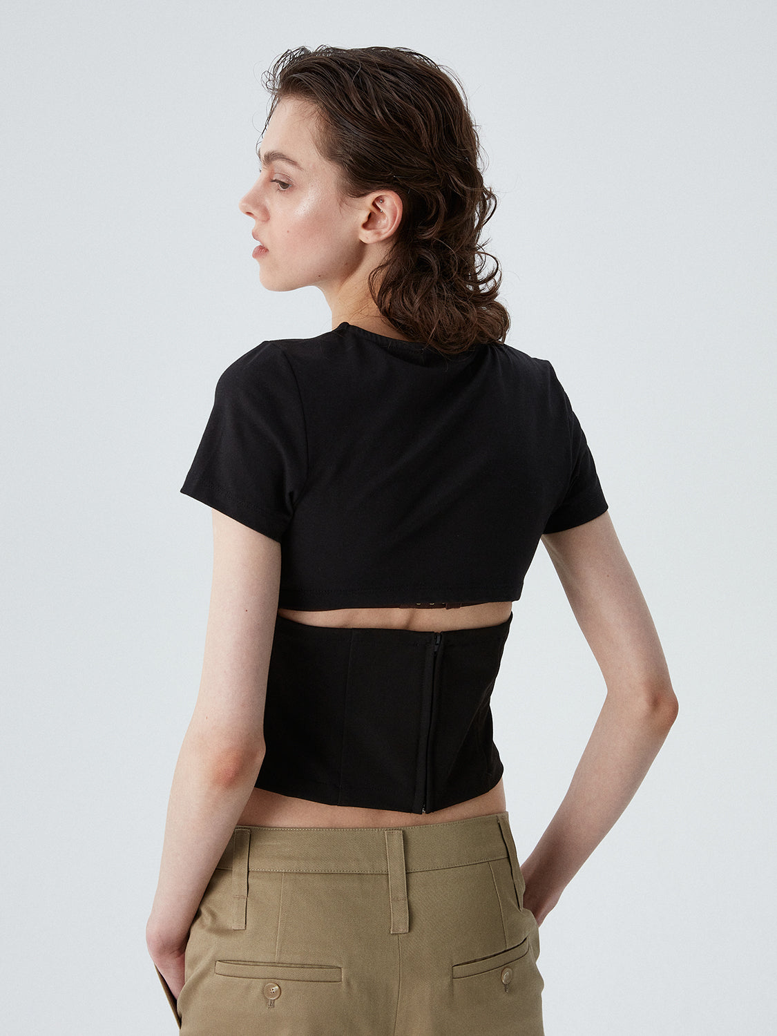 Fia Bustier Top - Black