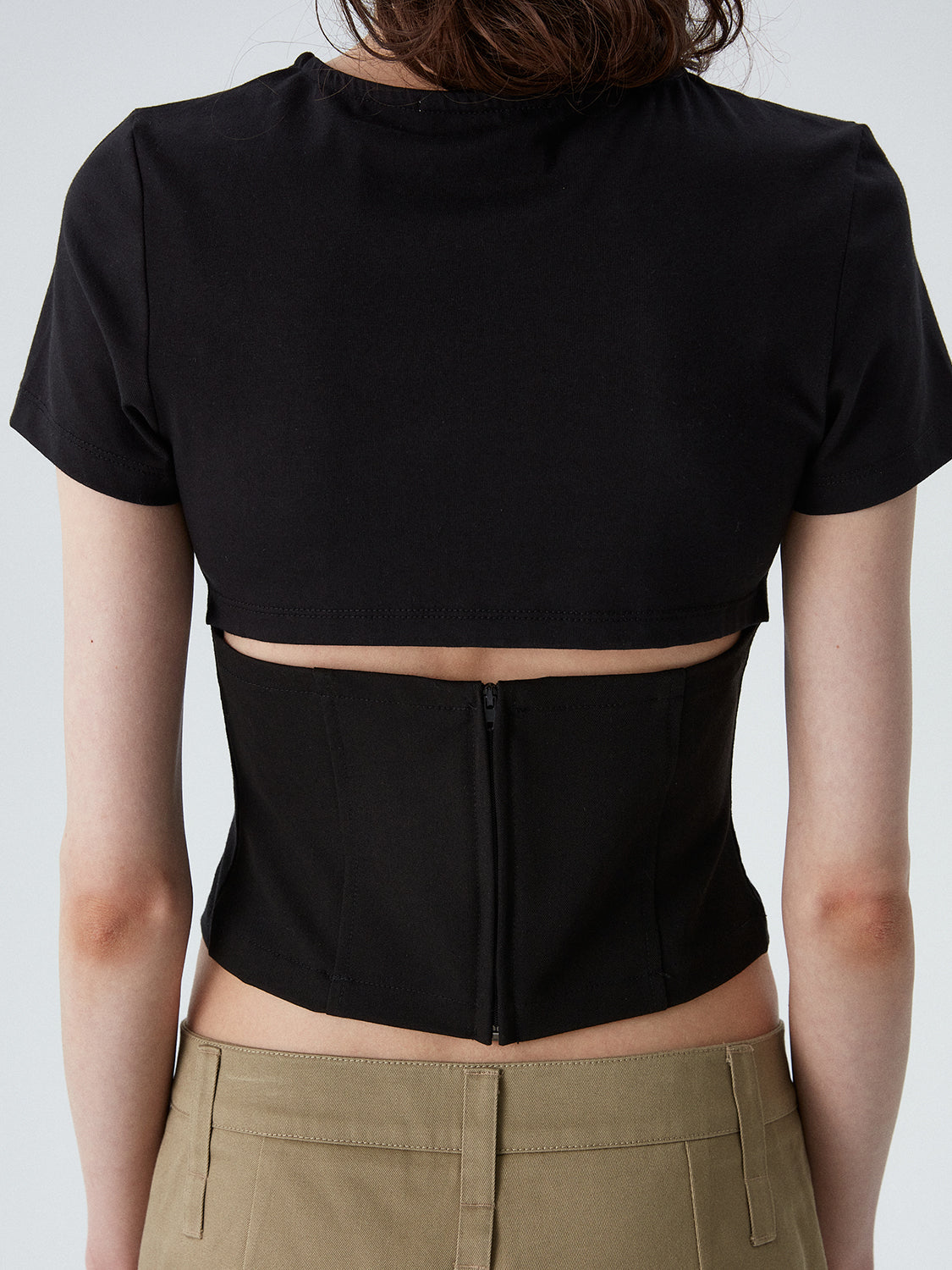 Fia Bustier Top - Black