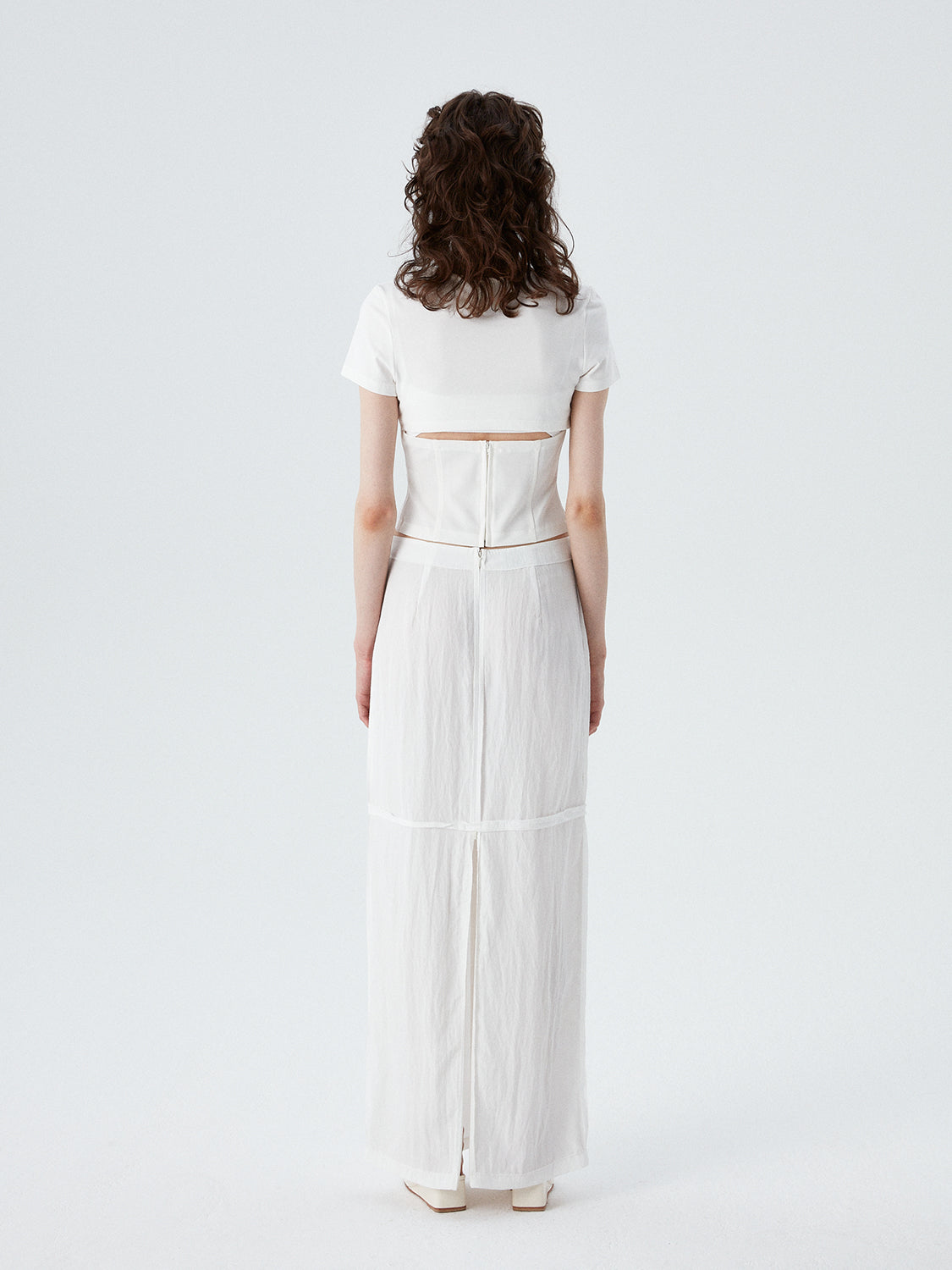 Fia Bustier Top - White
