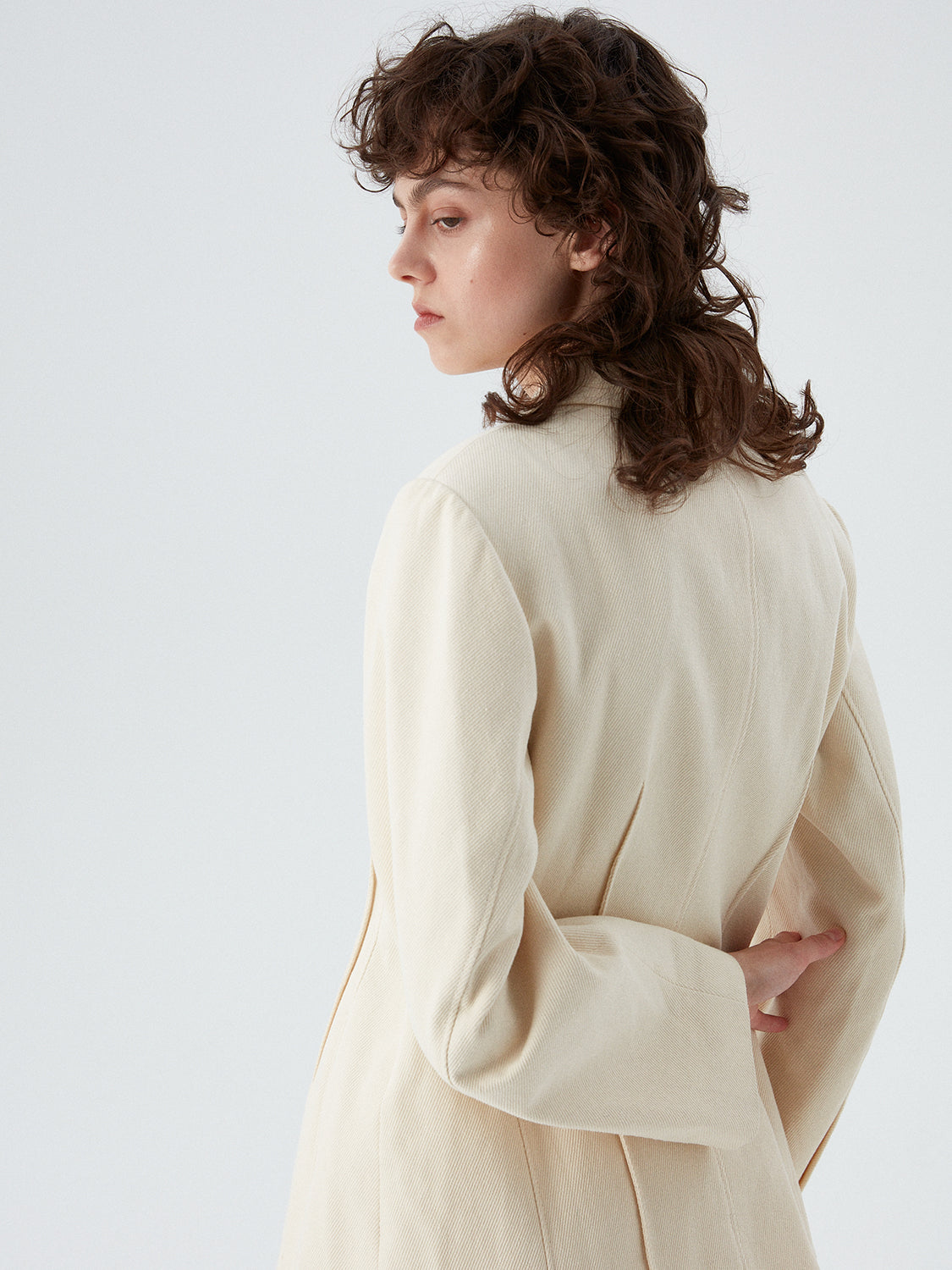 Garner Zip Jacket - Vanilla