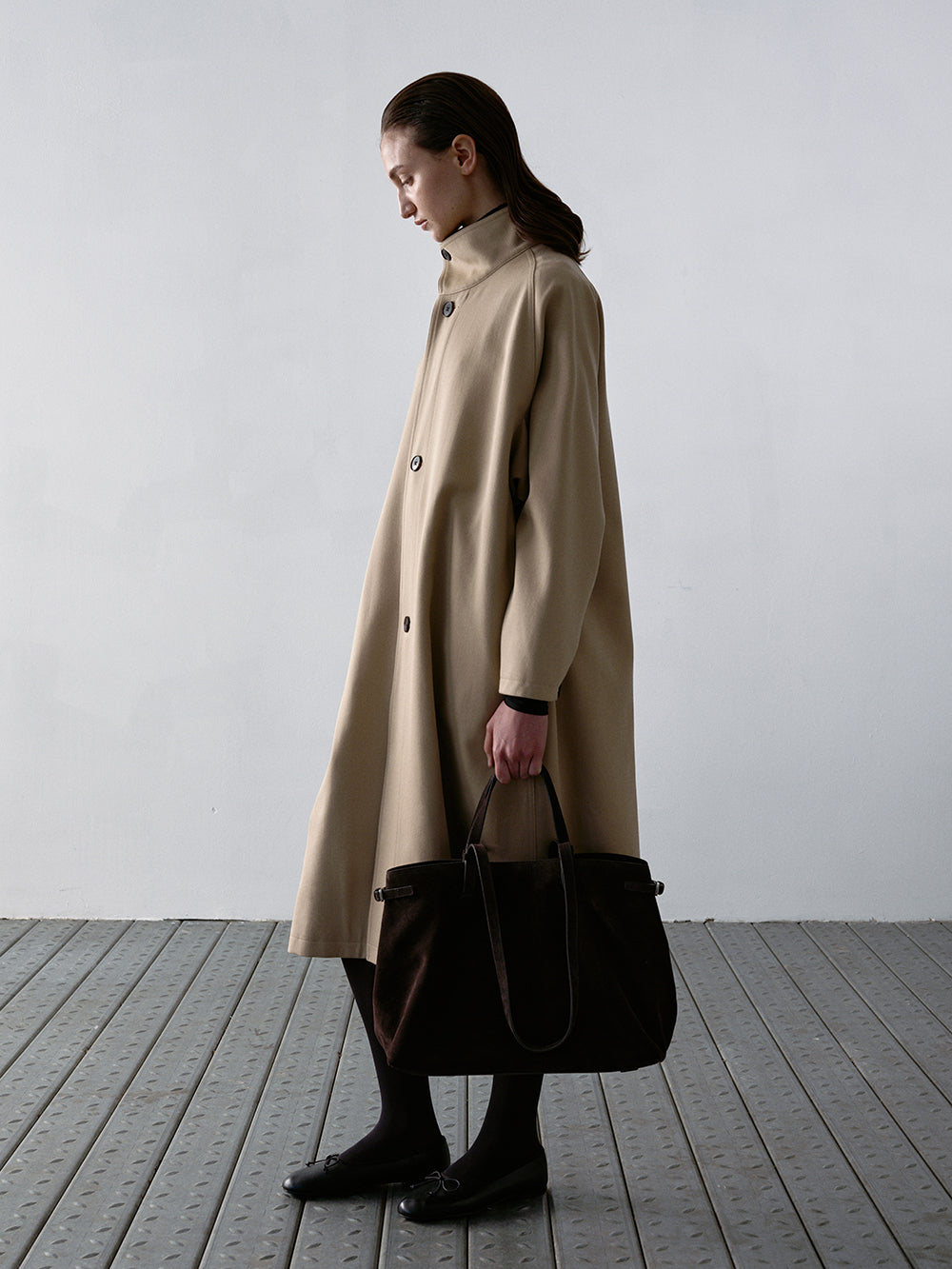 Jackey Bag - Espresso (Suede)