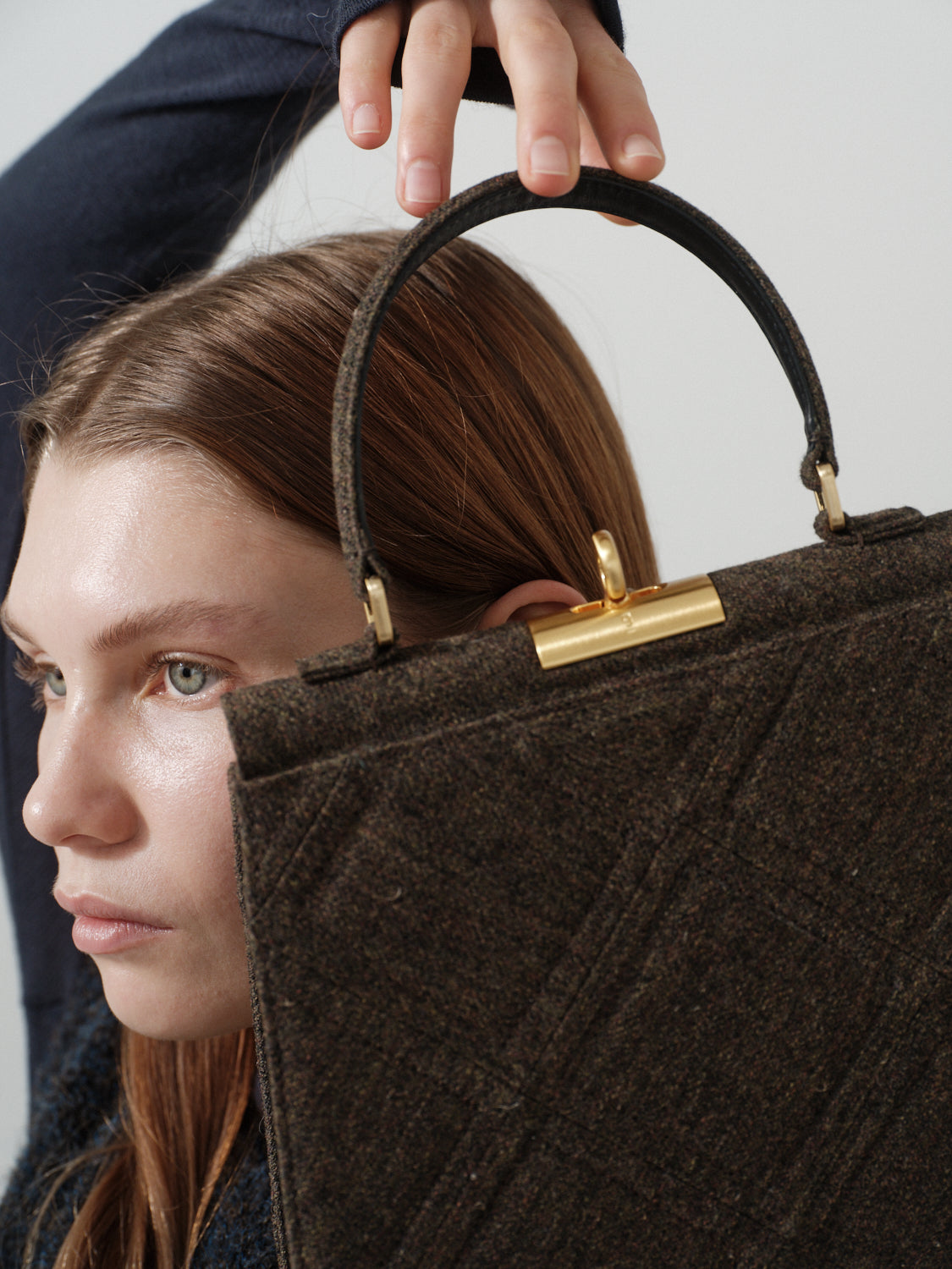Rose Bag - Brown Grass