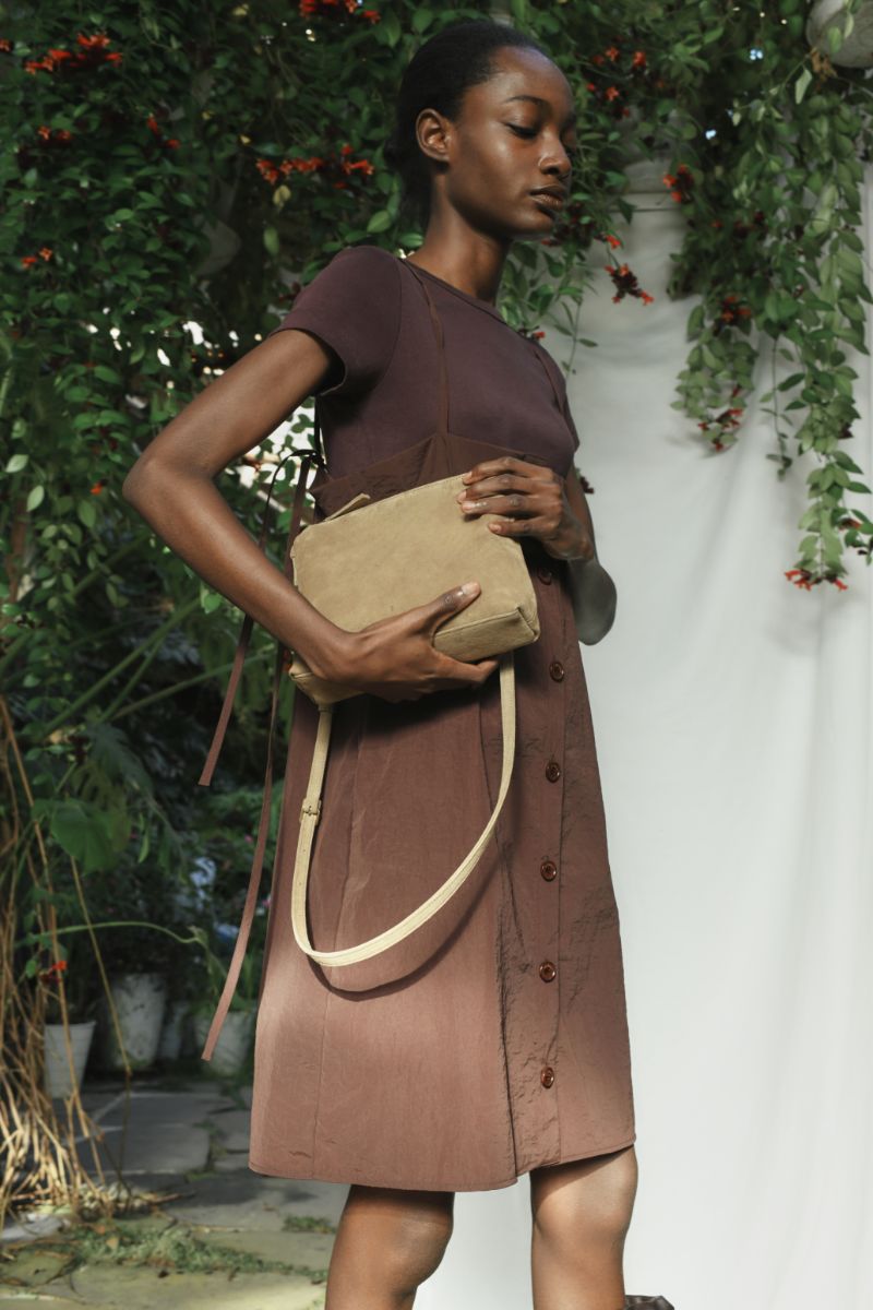 Bolsa Journey S - Castanha (Camurça)