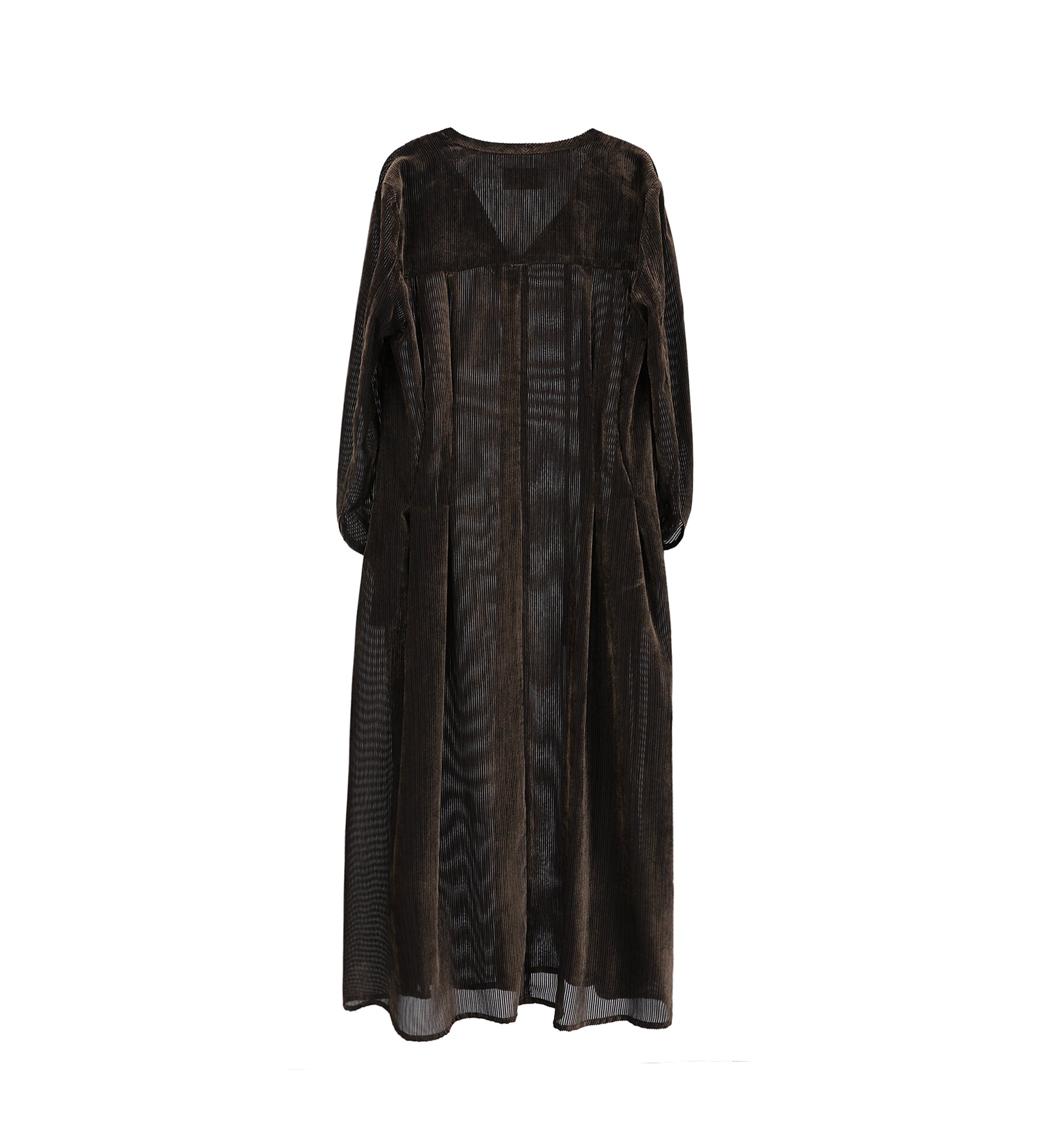 Leanna Shirt Dress - Umber (Stripe)