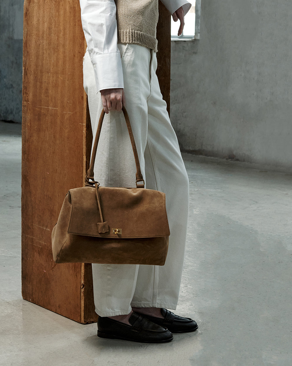 Maude Bag - Dune (Suede)