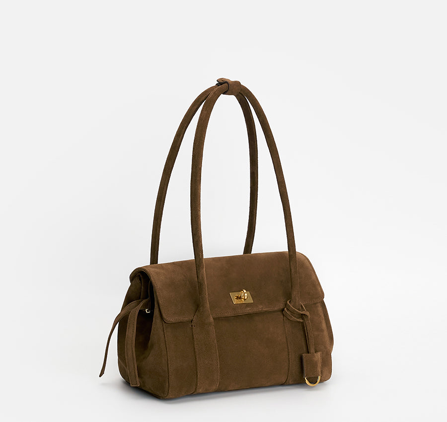 Journey S Bag - Chestnut (Suede)