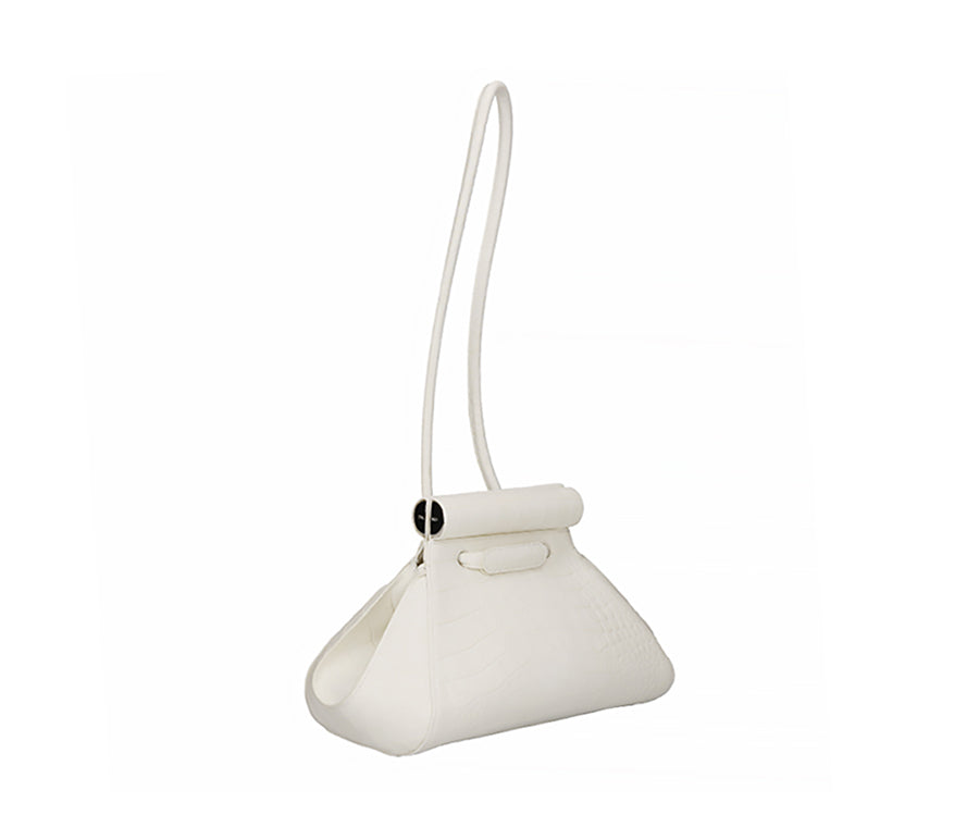 Any Bag - Coconut Milk (Croc Embossed)