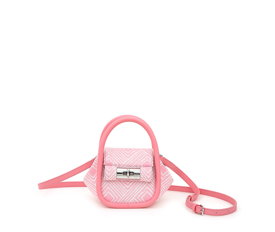 Mini Love Bag - Sorbet Pink (Jacquard)