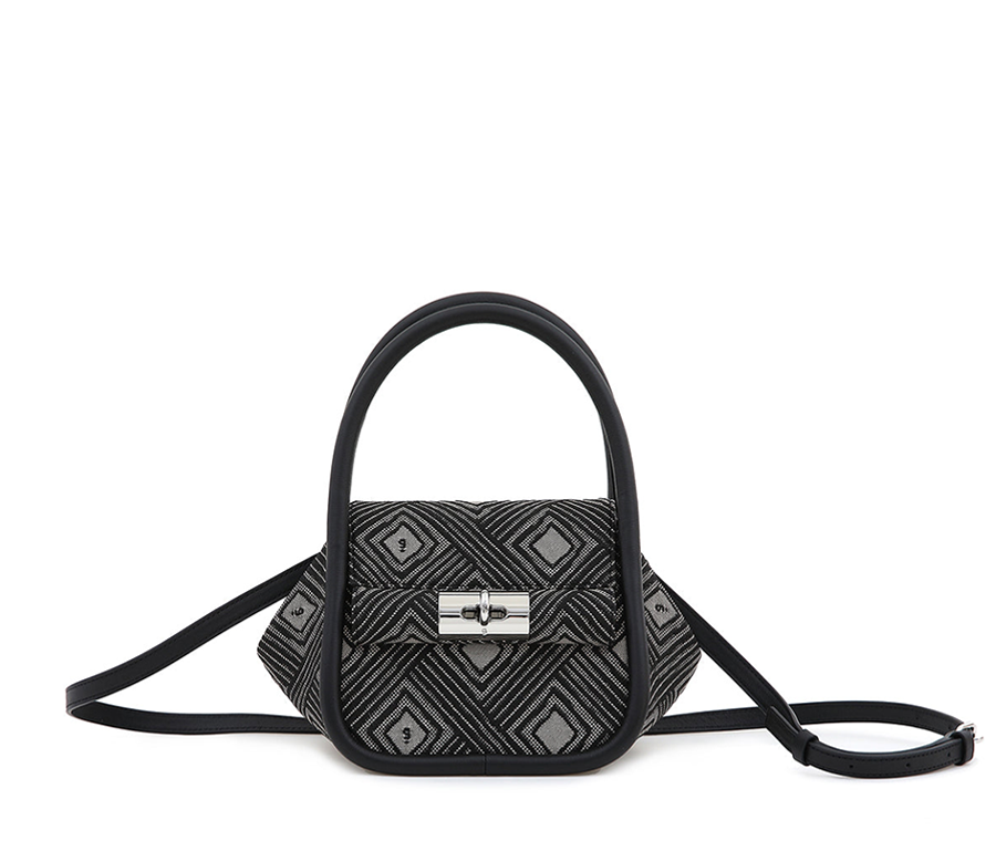 Love Bag - Black (Jacquard)