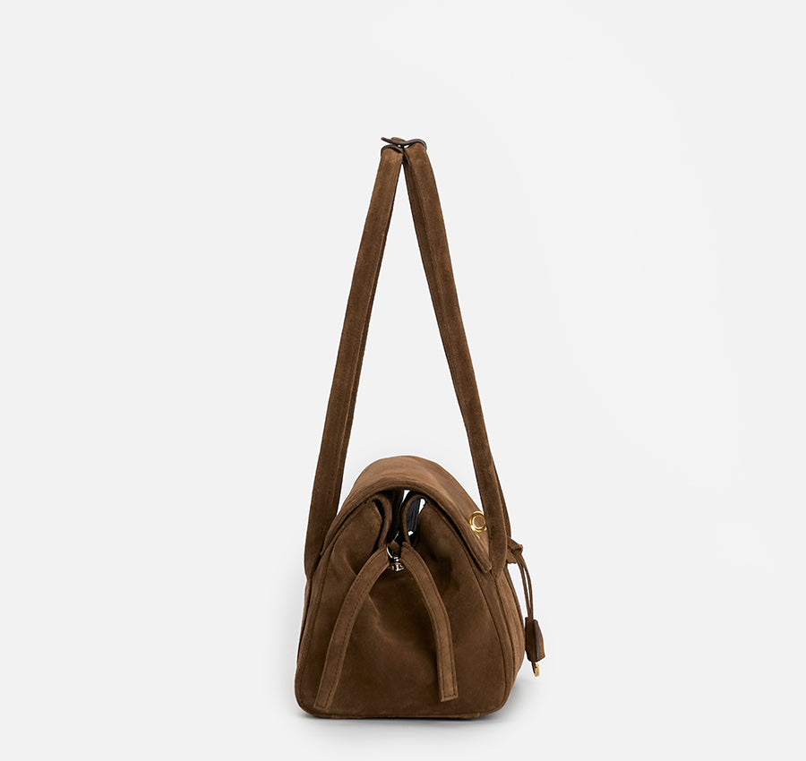Journey S Bag - Chestnut (Suede)