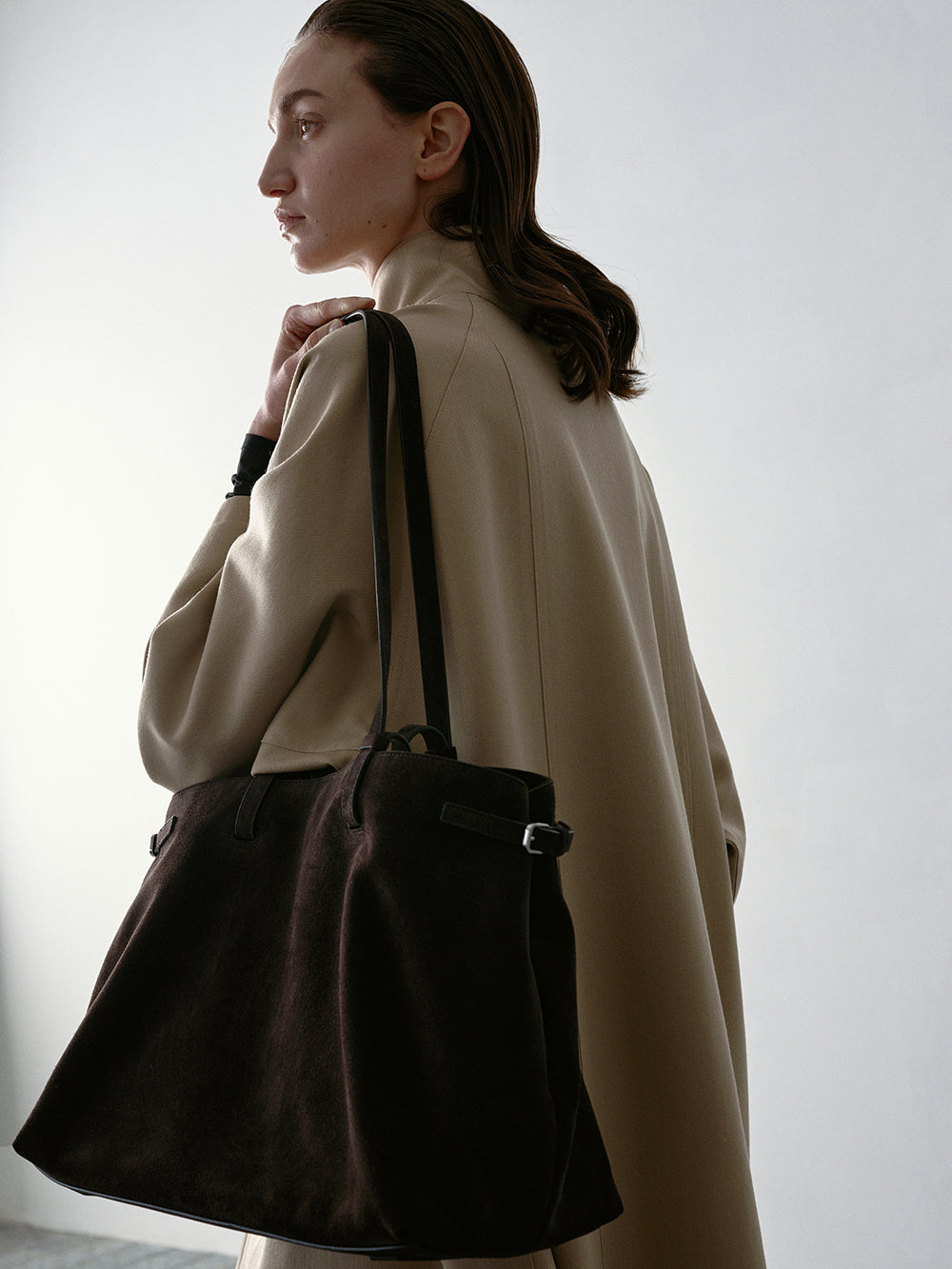 Jackey Bag - Espresso (Suede)