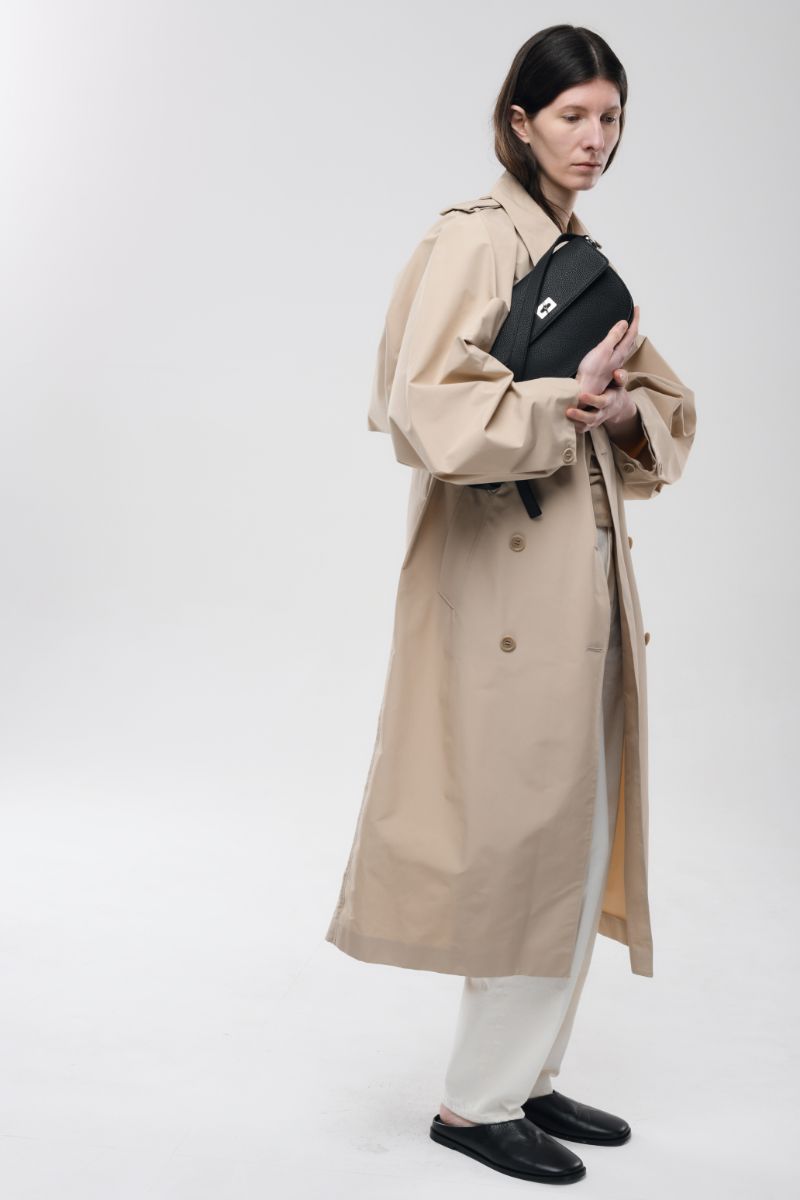 Journey S バッグ - チェスナット (スエード)