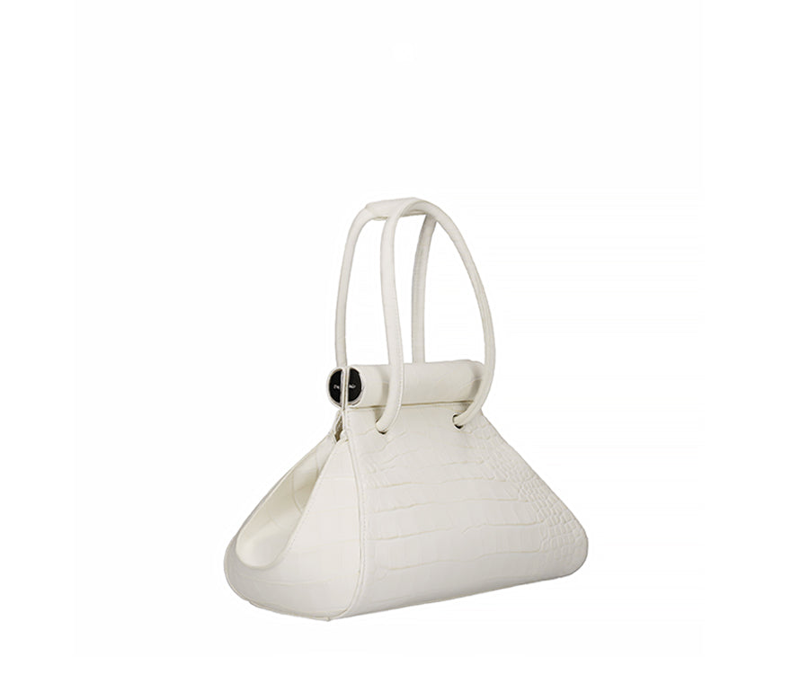 Any Bag - Coconut Milk (Croc Embossed)