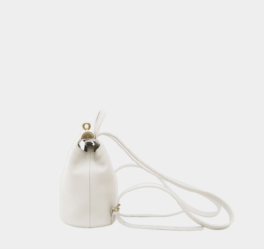 迷你 Lowa 包 - 栗色(麂皮)