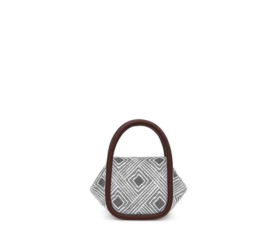Mini Love Bag - Mocha (Jacquard)