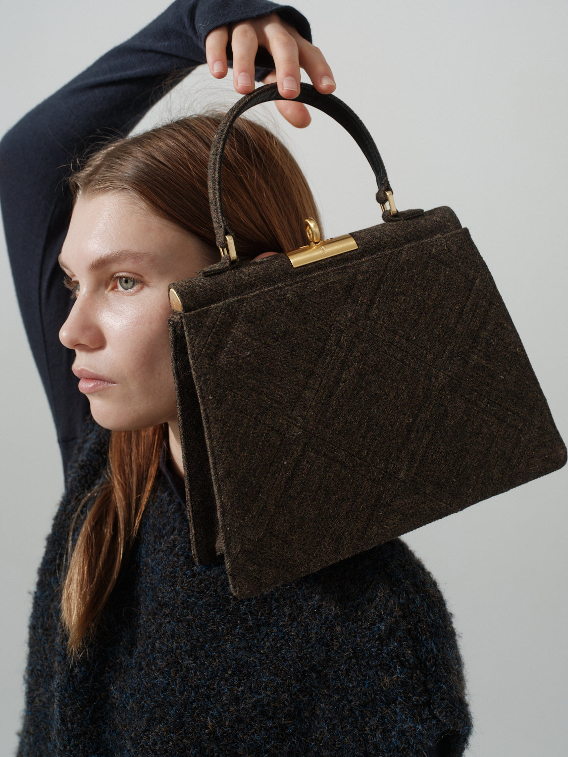 Rose Bag - Brown Grass