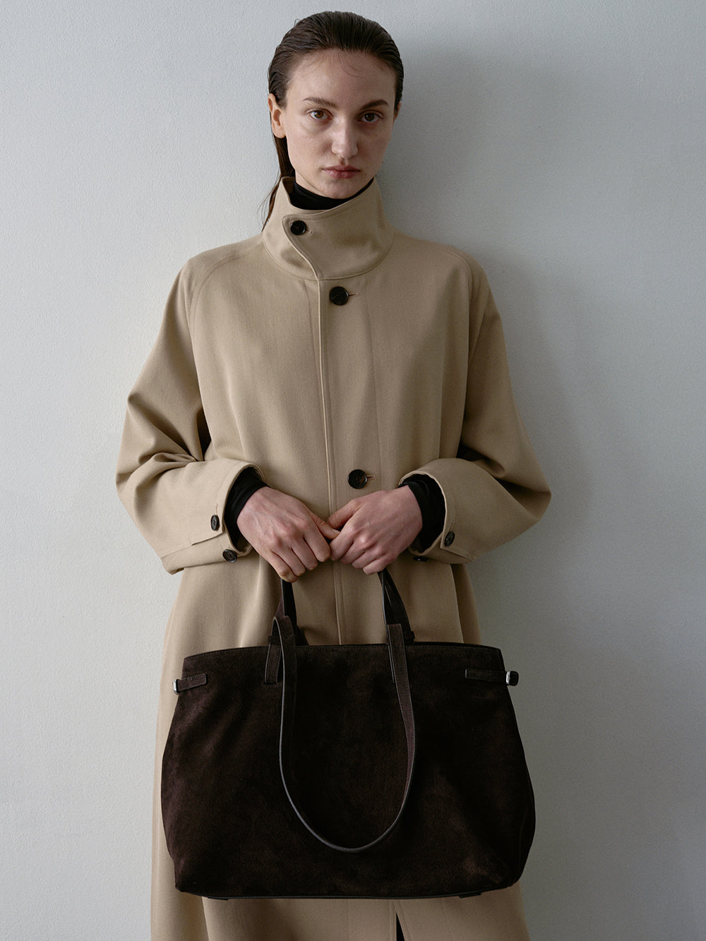 Jackey Bag - Espresso (Suede)