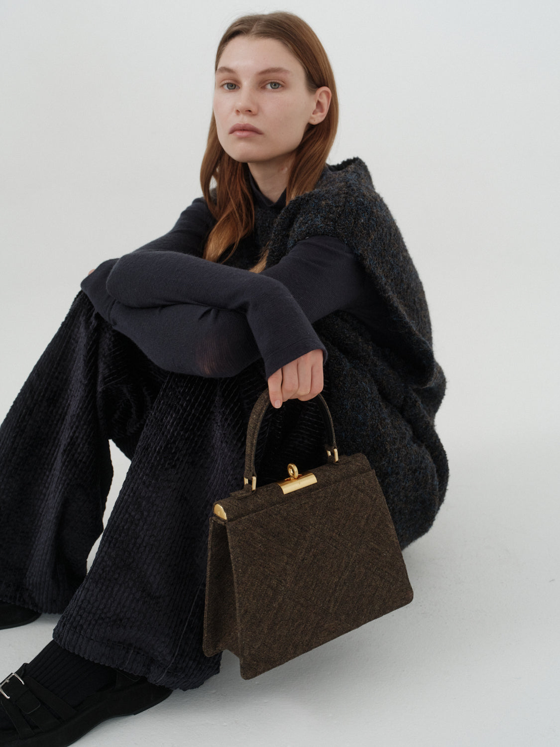 Rose Bag - Brown Grass