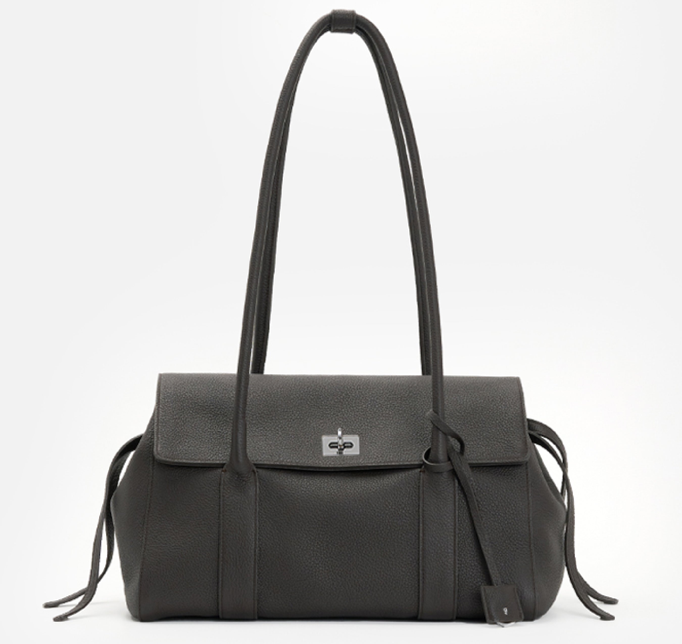 Journey Bag - Dark Brown (Silver Tone H/W)