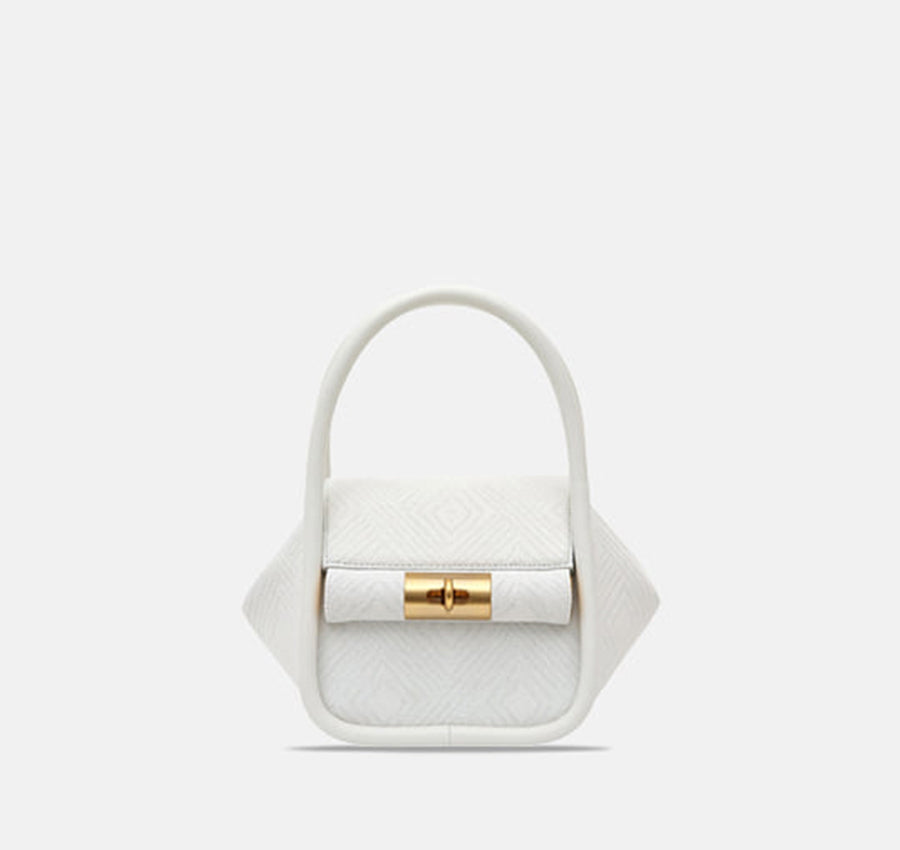 Love Bag - White (Jacquard)
