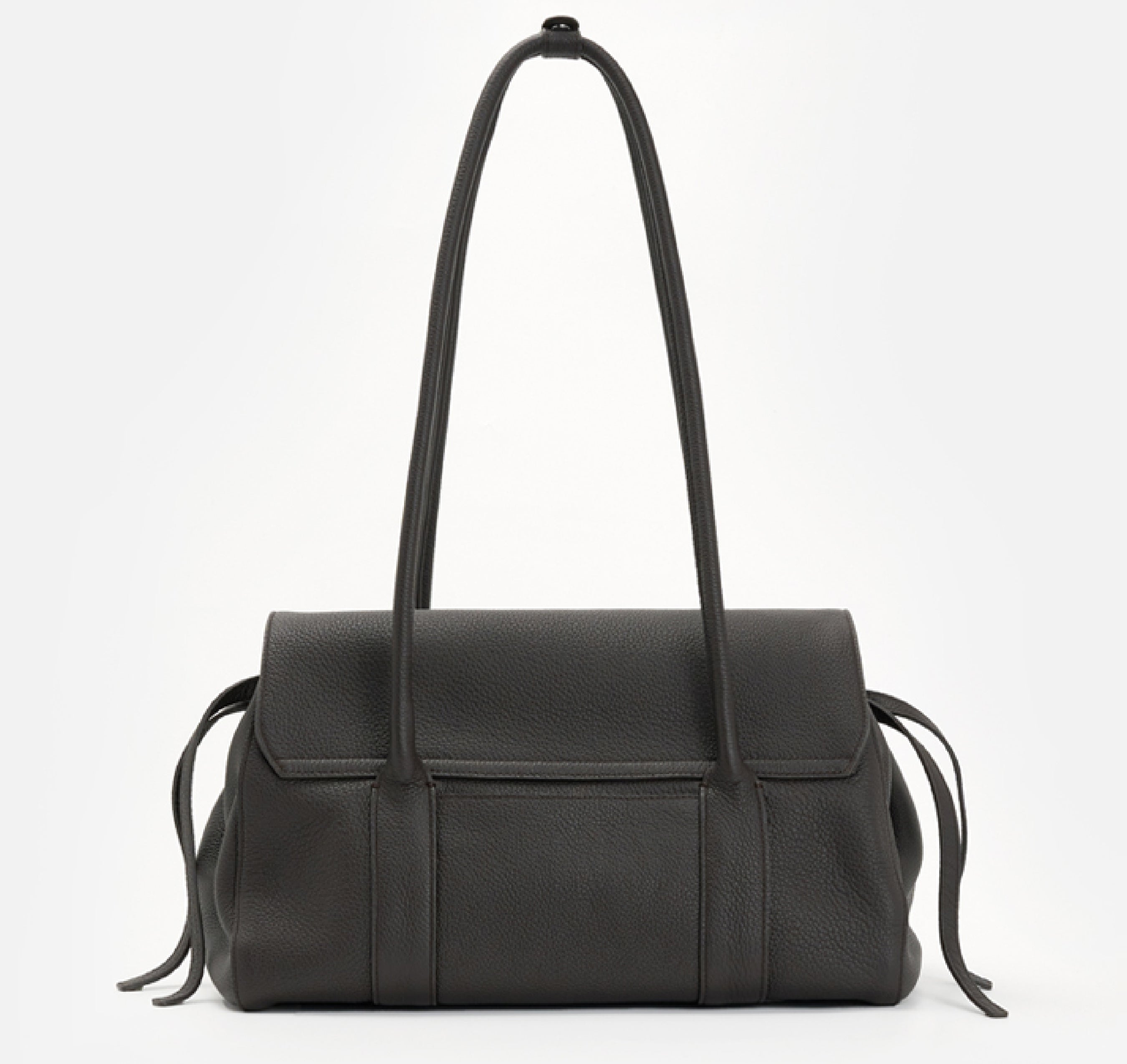 Journey Bag - Dark Brown (Silver Tone H/W)