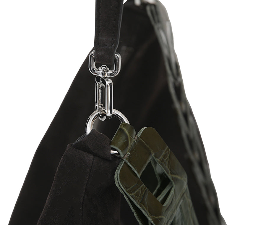 Carina Bag - Espresso (Suede)