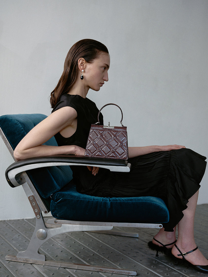 Rose S Bag - Burgundy Syrup