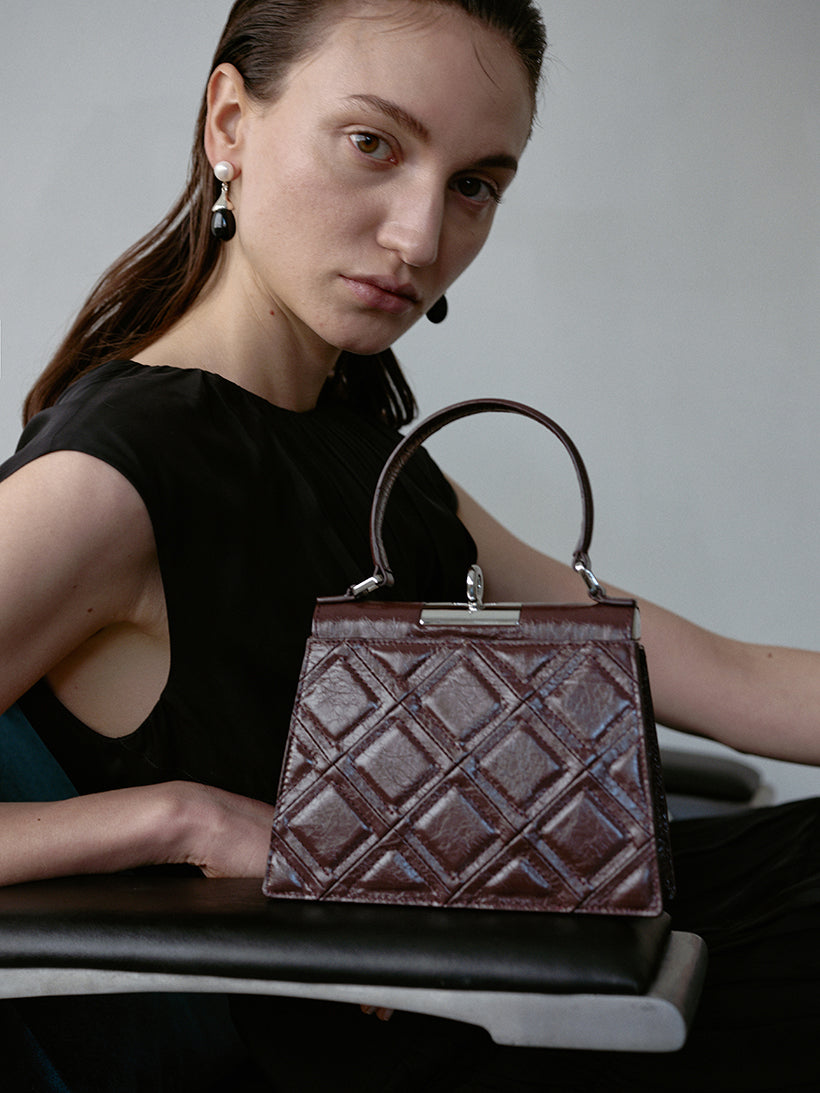 Rose S Bag - Burgundy Syrup