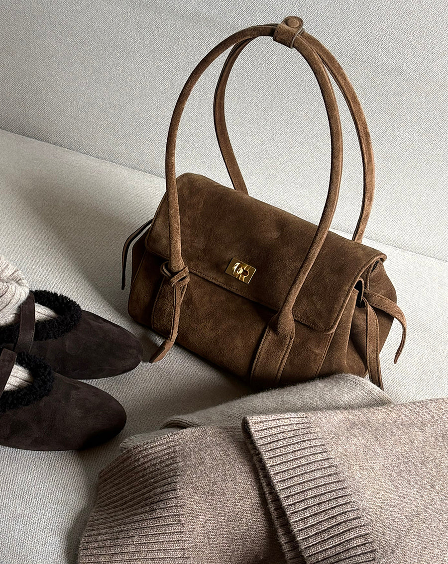 Journey S Bag - Chestnut (Suede)