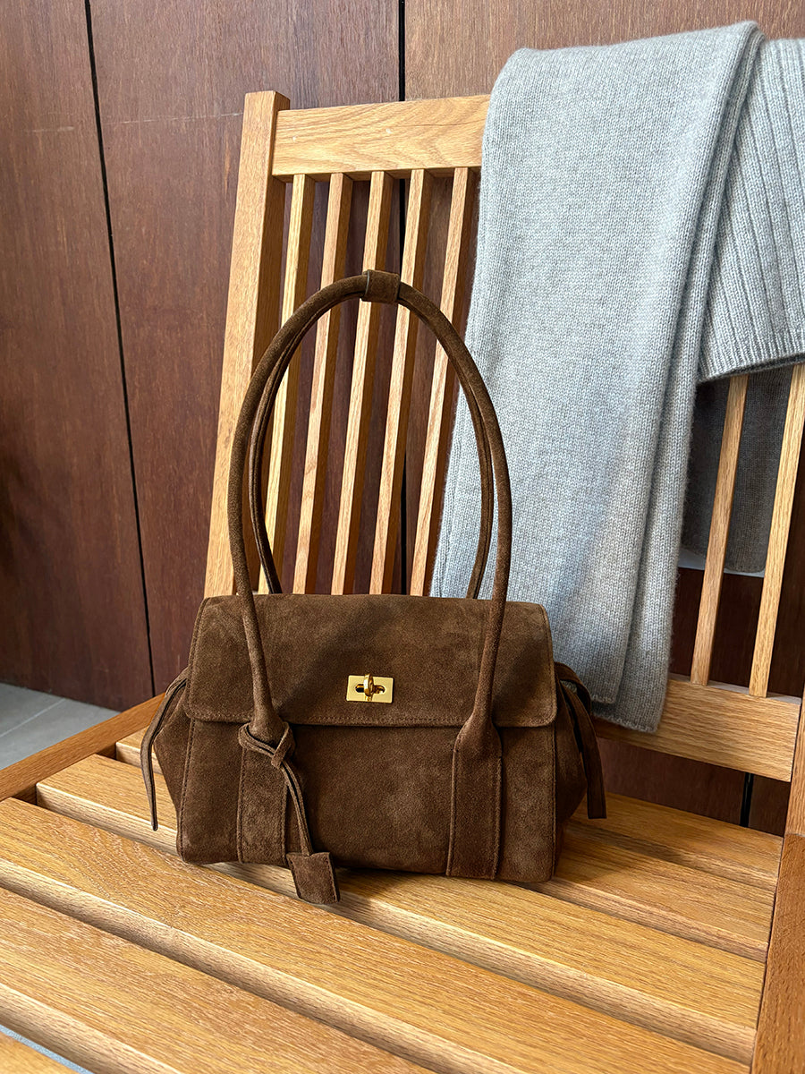 Journey S Bag - Chestnut (Suede)