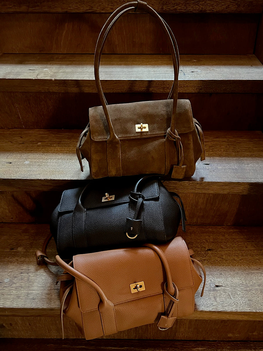 Journey S Bag - Chestnut (Suede)