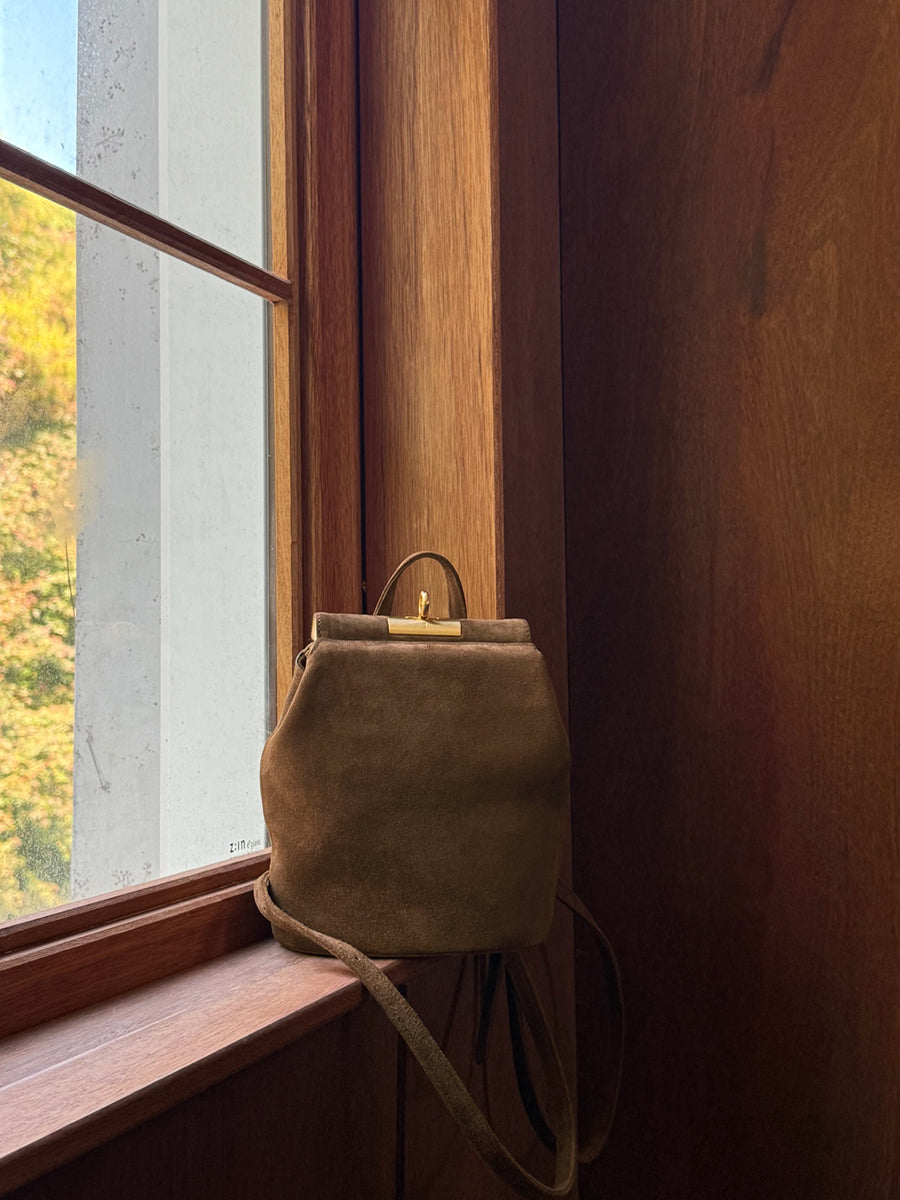 Mini Lowa Bag - Chestnut (Suede)